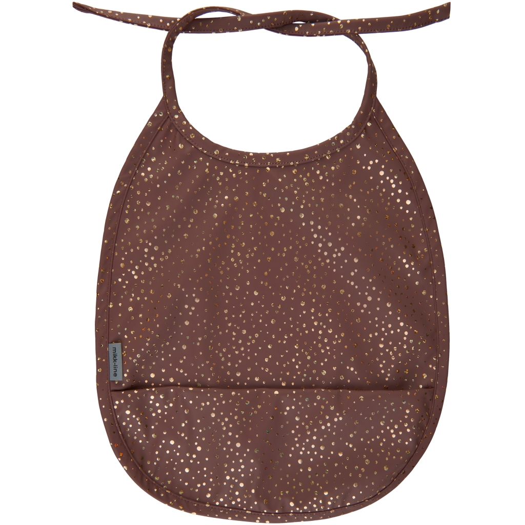 PU Recycled Bib Short w print Nutmeg