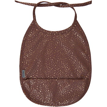 PU Recycled Bib Short w print Nutmeg
