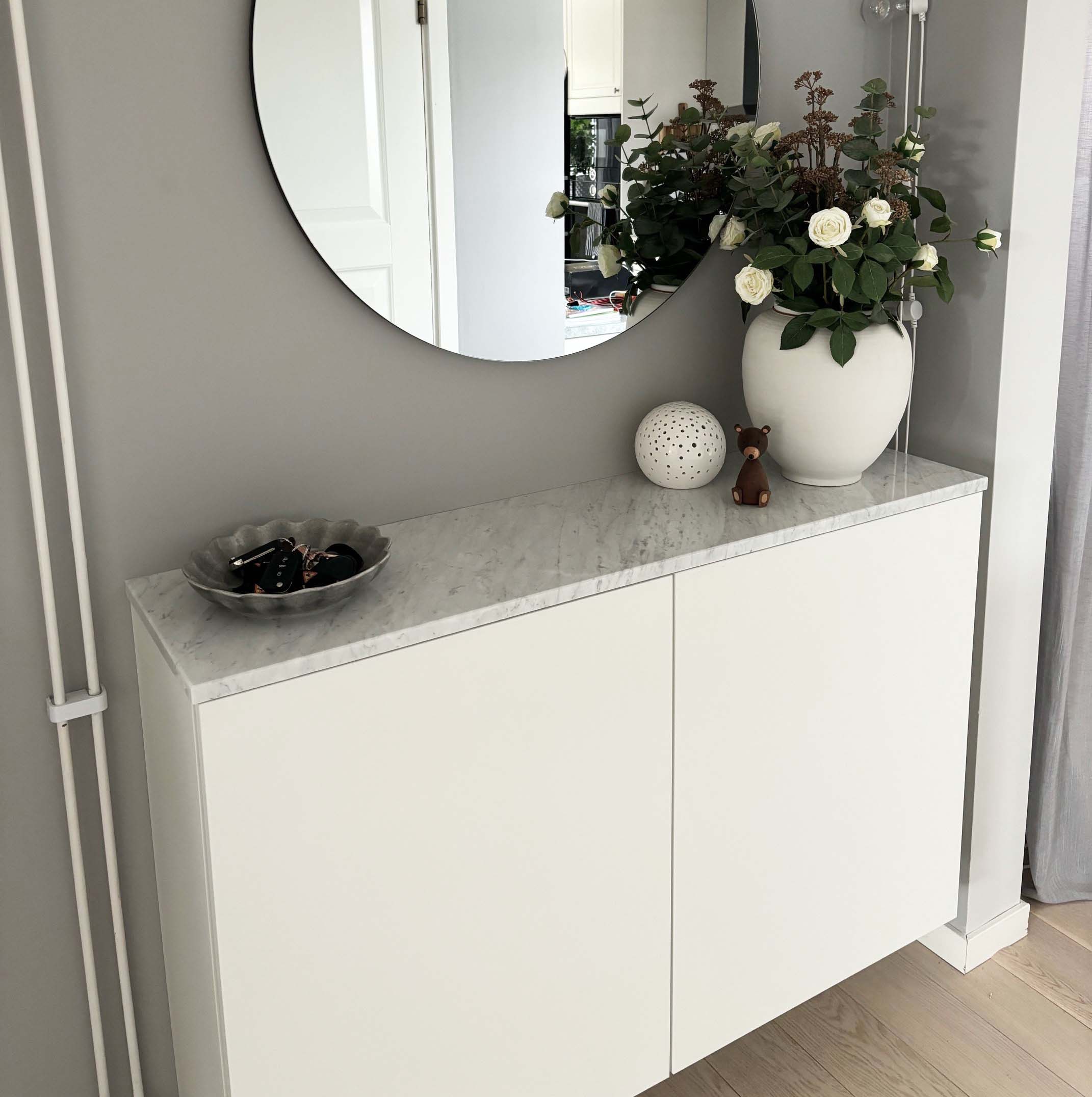 Toppskiva Marmor Carrara, polerad - 2