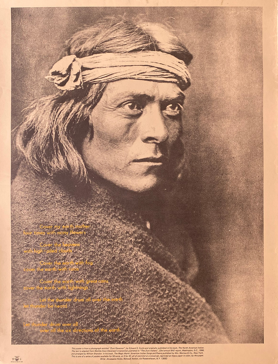 AKWESASNE NOTES / ZUNI GOVERNOR