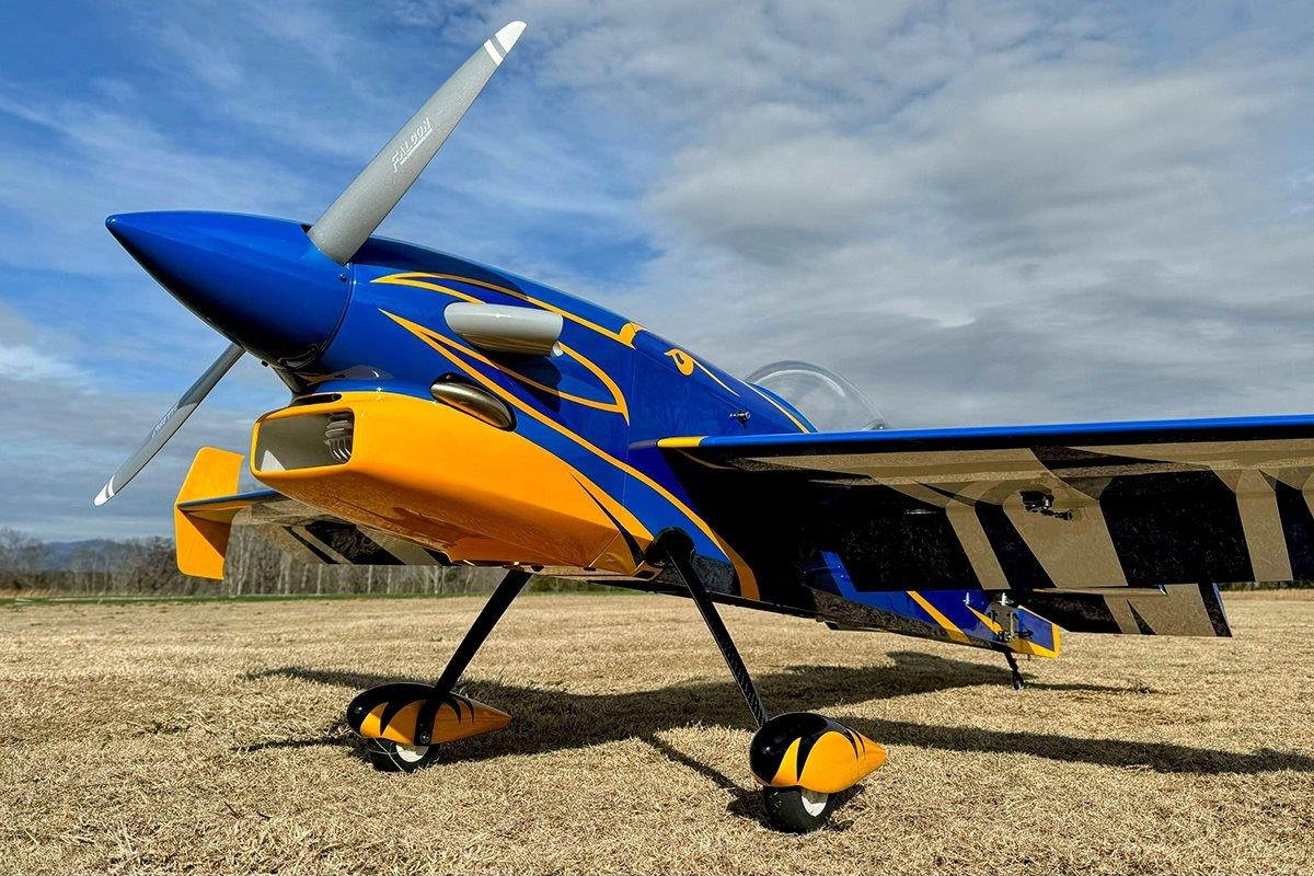 ExtremeFlight 88tum Raven - Yellow/Blue 2,24m - 3