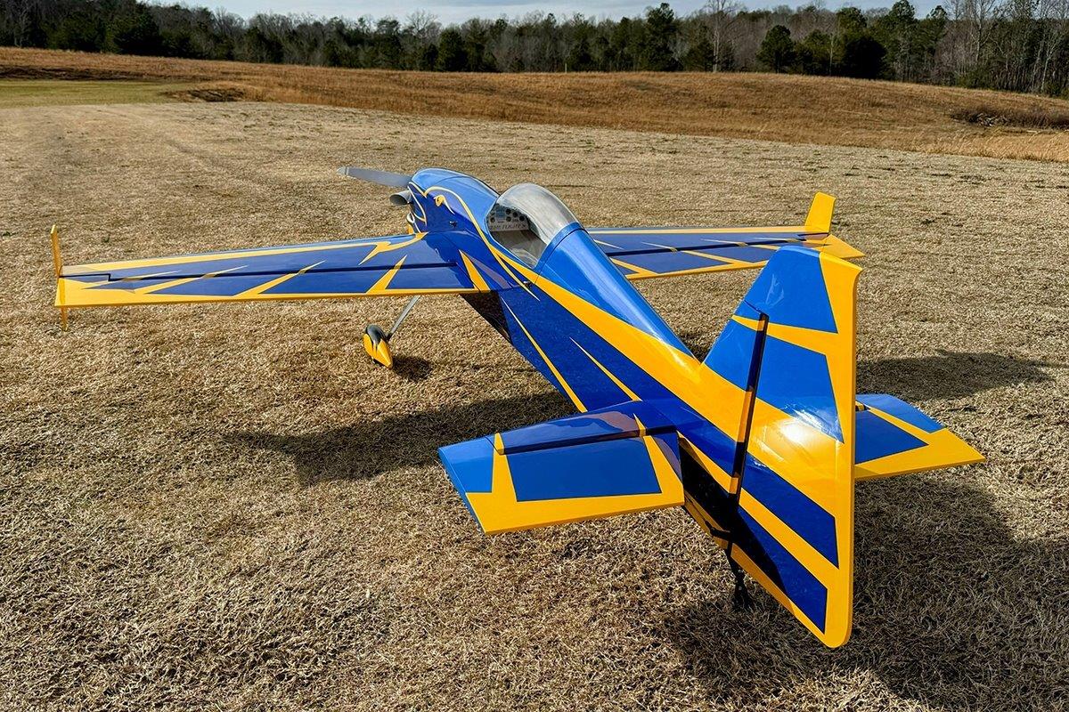 ExtremeFlight 88tum Raven - Yellow/Blue 2,24m - 2