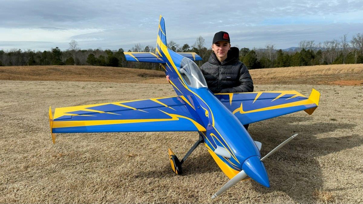 ExtremeFlight 88tum Raven - Yellow/Blue 2,24m - 6