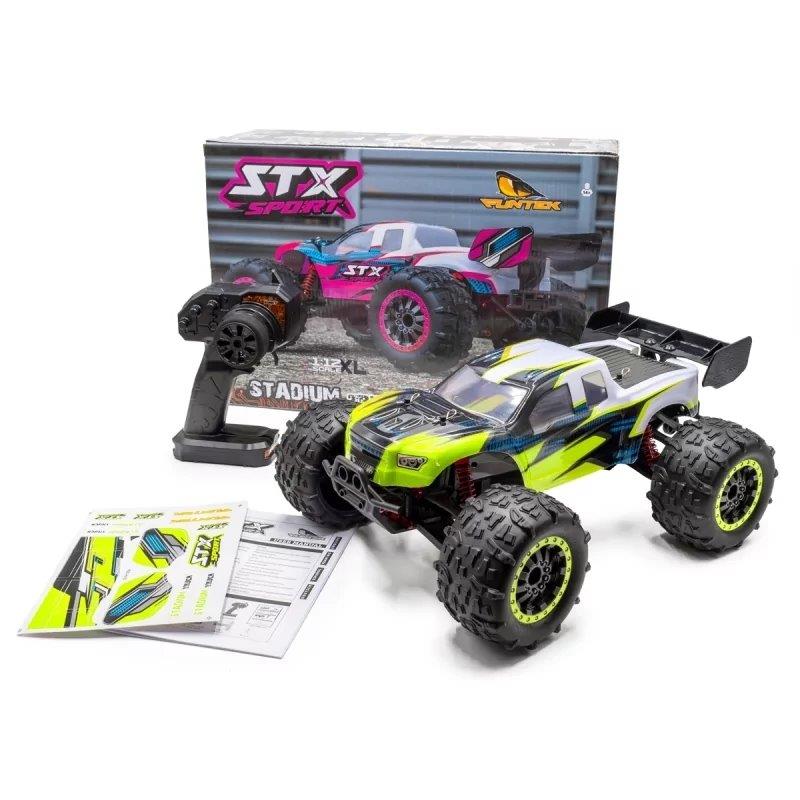 FUNTEK STX 4wd Stadium Truck RTR 2024, Yellow - 2