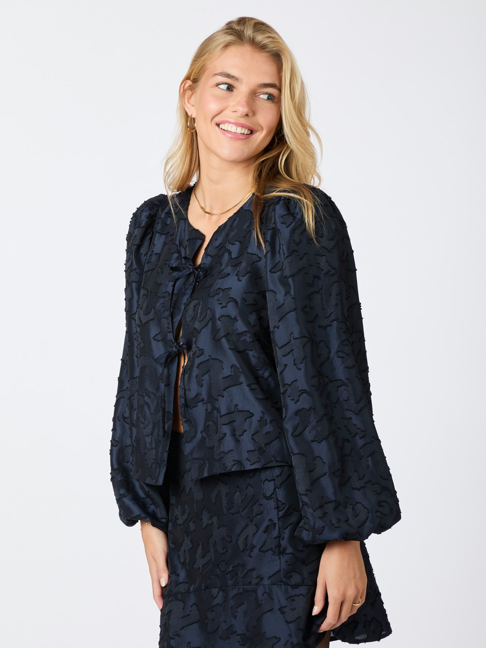 Neo Noir Daliska Artwork Blouse - 5