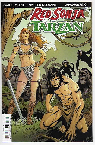 Red Sonja/Tarzan # 1 Cover D NM