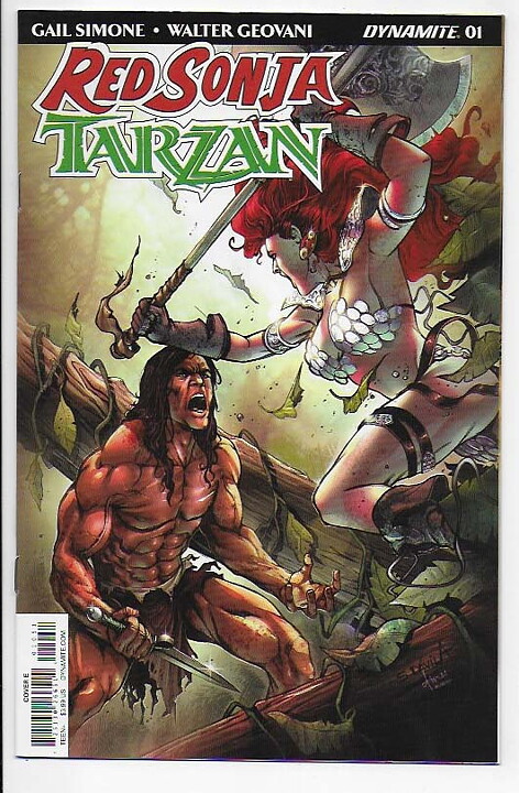 Red Sonja/Tarzan # 1 Cover E NM