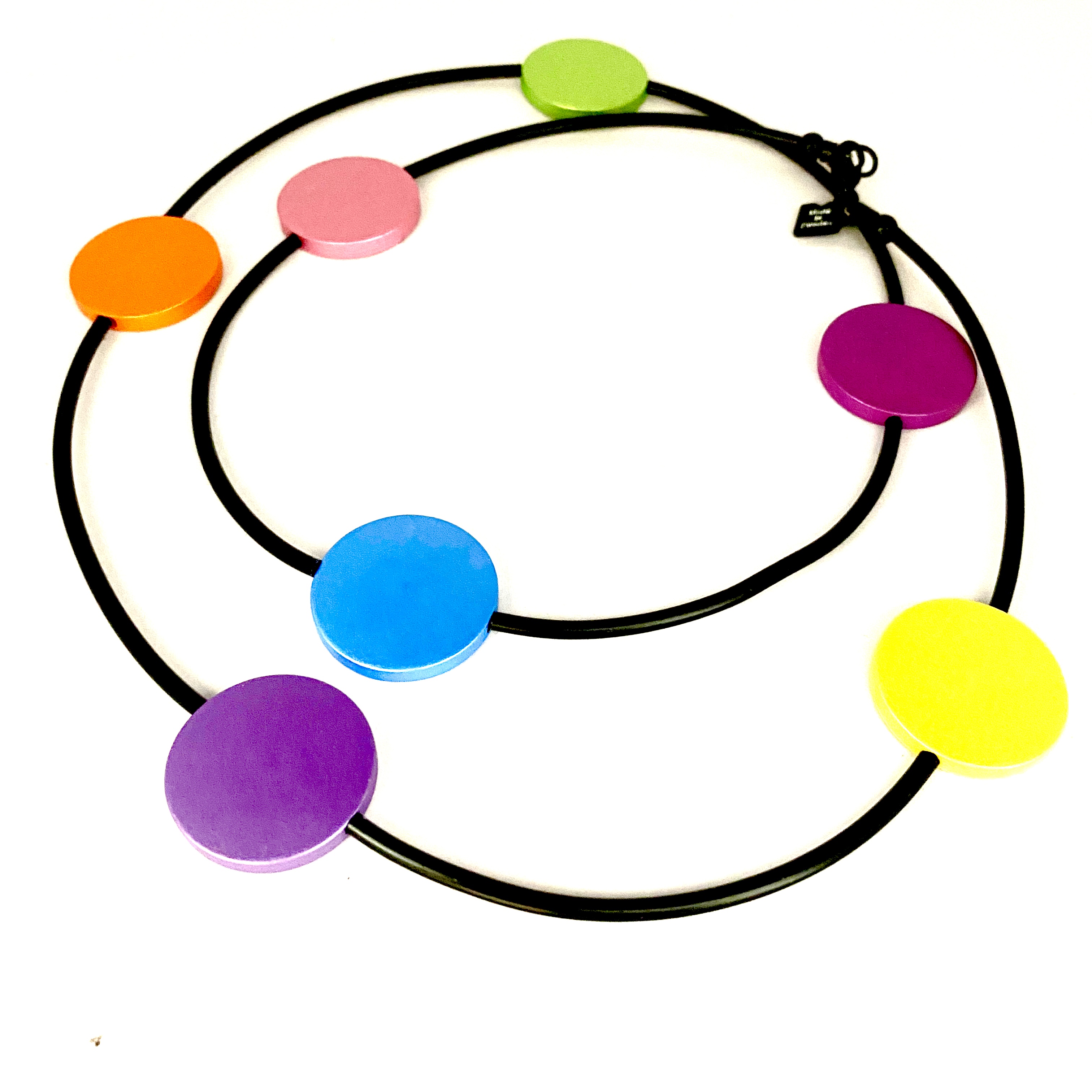 Halsband Prickar Multifärgat