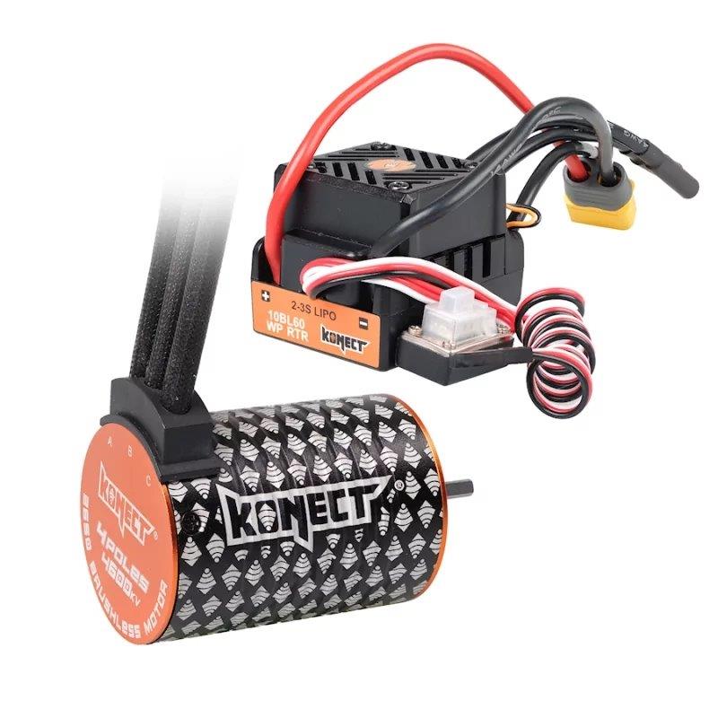 Konect COMBO BRUSHLESS 60A WP + 4P 3650SL 4600KV motor