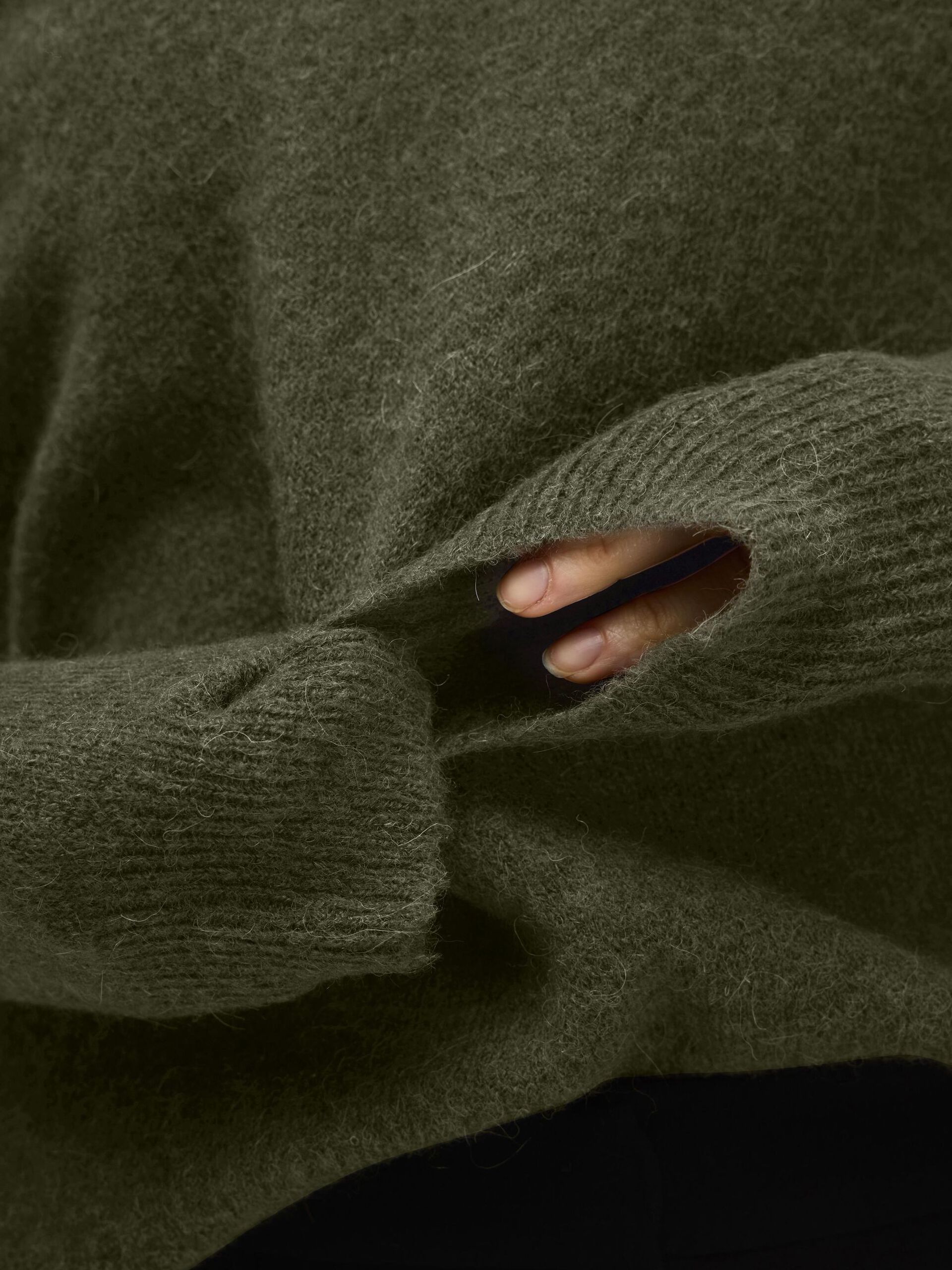Selected Femme V-neck Knit Sweater Kalamata - 5