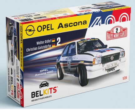 1/24 OPEL ASCONA 400 MC 1982 ROHL / GEISTDORFE