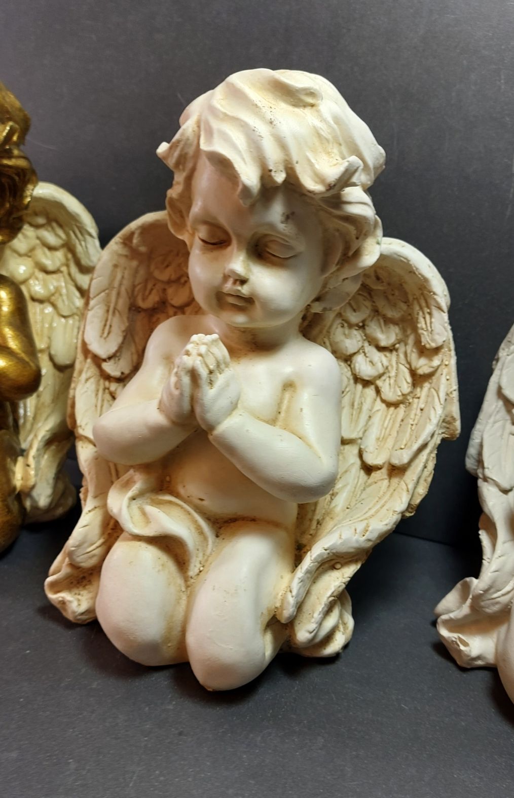 Bedjande Ängel Staty - 20cm - 3