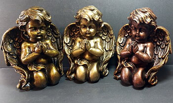 Bedjande Ängel Staty - 20cm