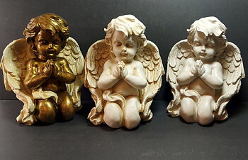 Bedjande Ängel Staty - 20cm