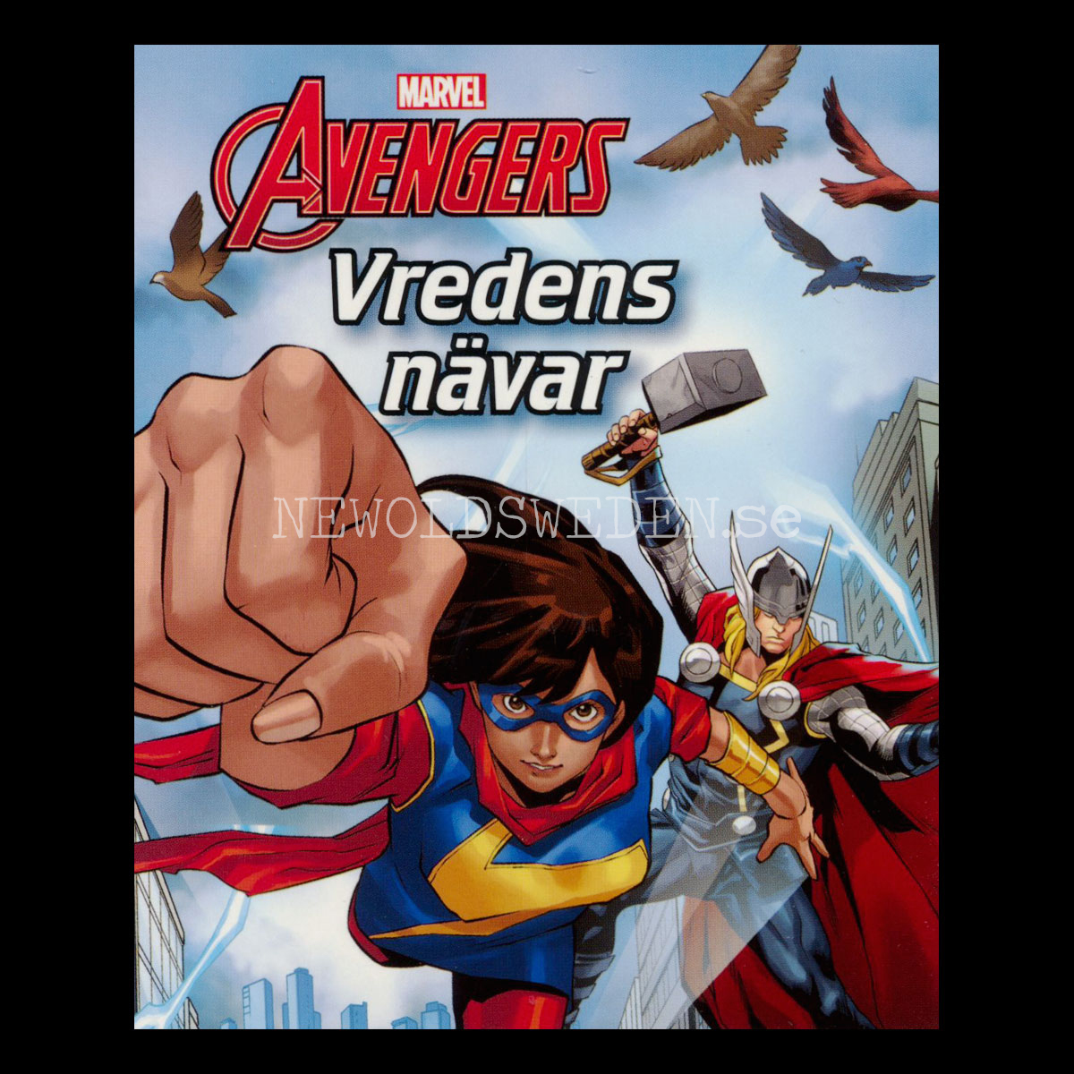 Vredens nävar - MARVEL AVENGERS - Miniböcker - MB250