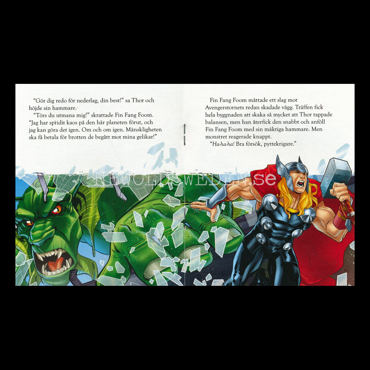 Fin Fang Fooms fördömelse - MARVEL AVENGERS - Miniböcker - MB250 - 2