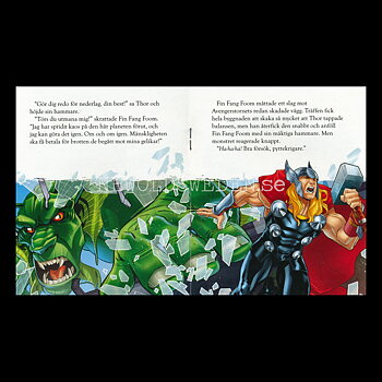 Fin Fang Fooms fördömelse - MARVEL AVENGERS - Miniböcker - MB250