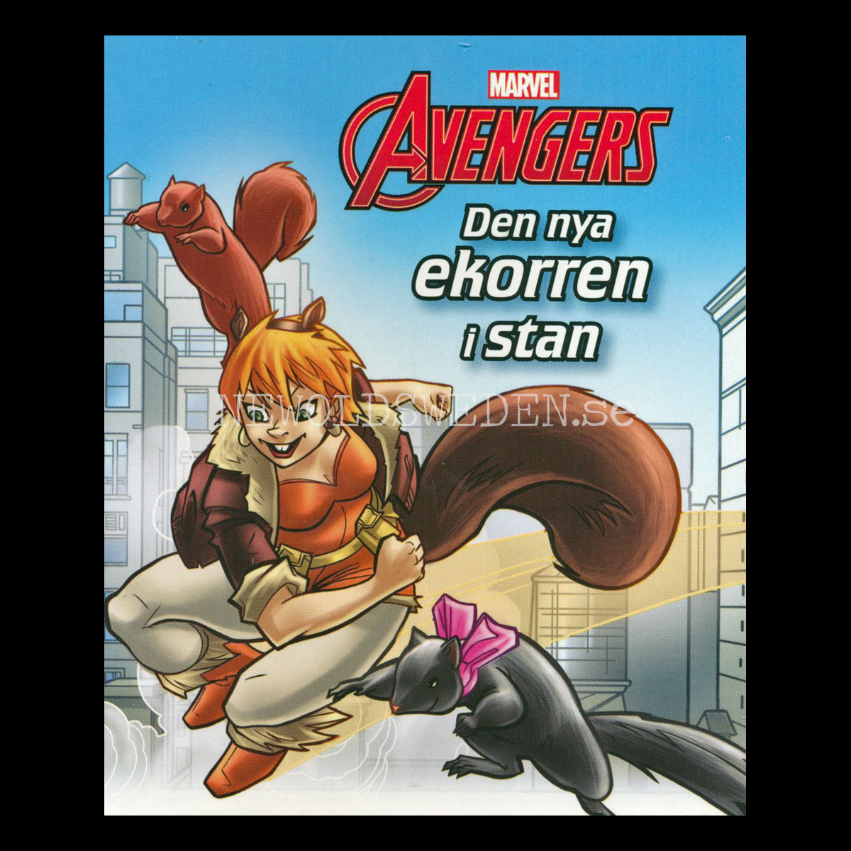 Den nya ekorren i stan - MARVEL AVENGERS - Miniböcker - MB250