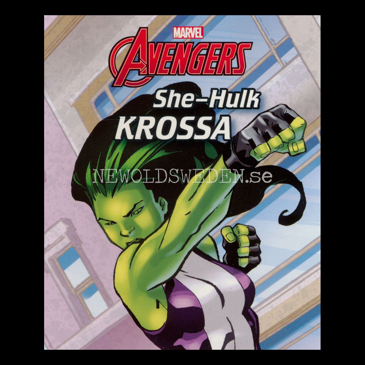 She-Hulk KROSSA - MARVEL AVENGERS - Miniböcker - MB251