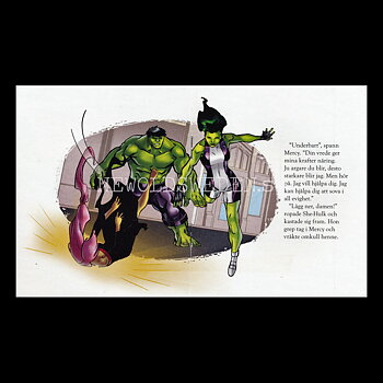 She-Hulk KROSSA - MARVEL AVENGERS - Miniböcker - MB251