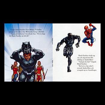 Jakten på Black Panther - MARVEL SPIDER-MAN - Miniböcker - MB251