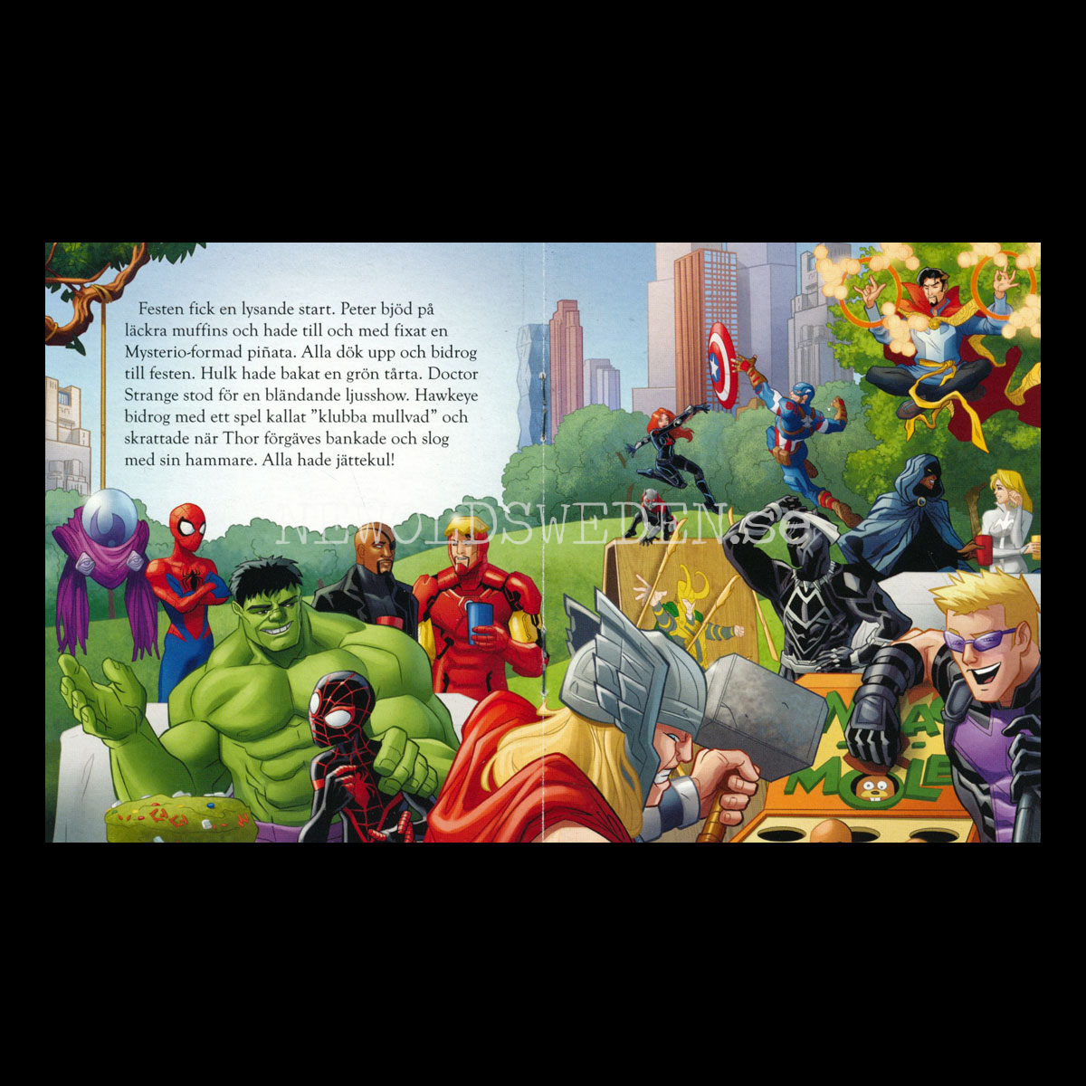 Portalplankarnas attack - MARVEL SPIDER-MAN - Miniböcker - MB252 - 2