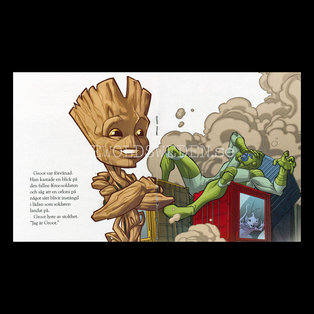 En hjältemodig liten hjälpare - MARVEL GUARDIANS OF THE GALAXY - Miniböcker - MB252 - 2