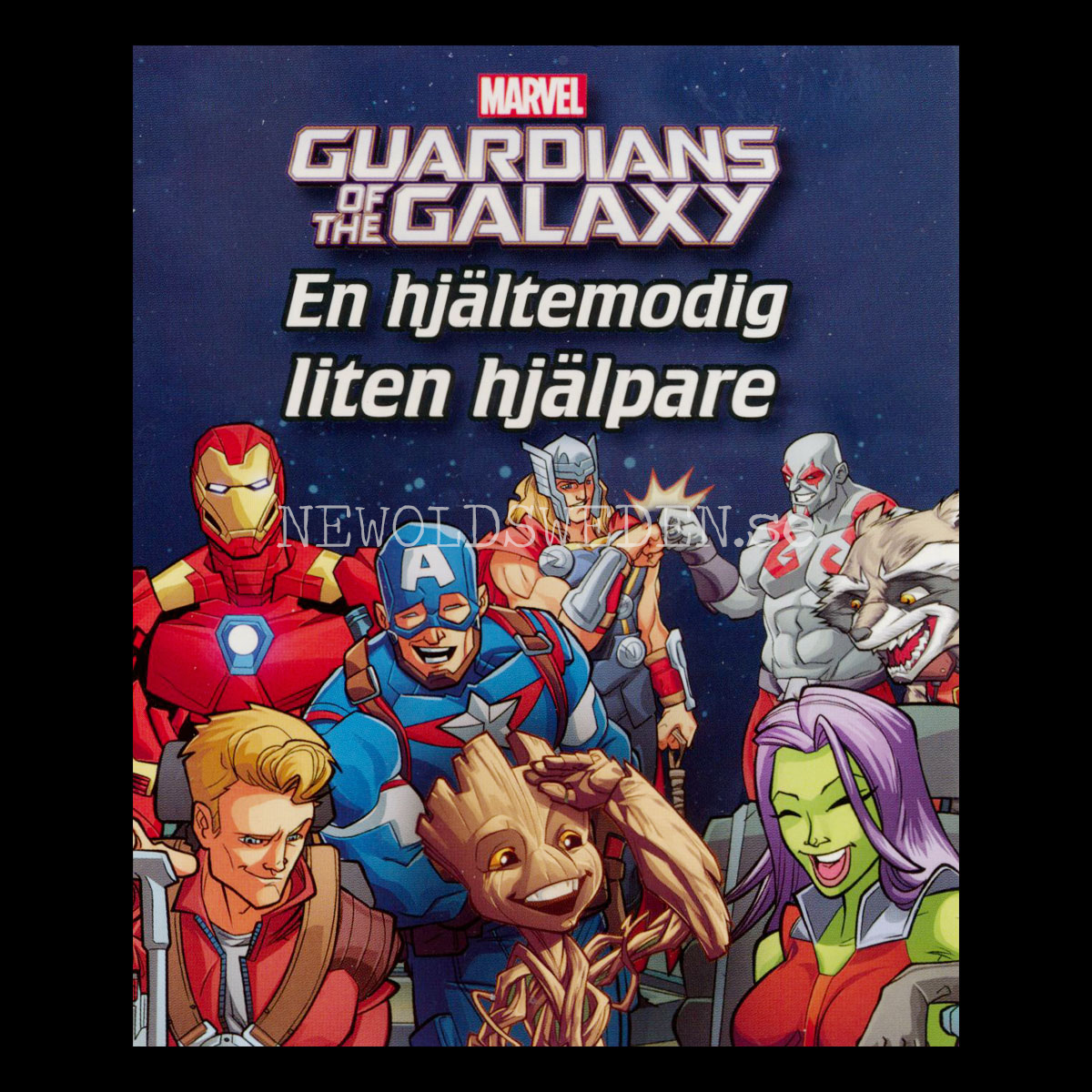 En hjältemodig liten hjälpare - MARVEL GUARDIANS OF THE GALAXY - Miniböcker - MB252