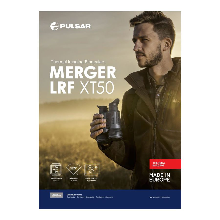 Pulsar Merger LRF XT50 Värmekikare Med Laseravståndsmätare - 5