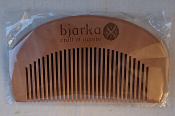 Handmade beard comb- bjarka