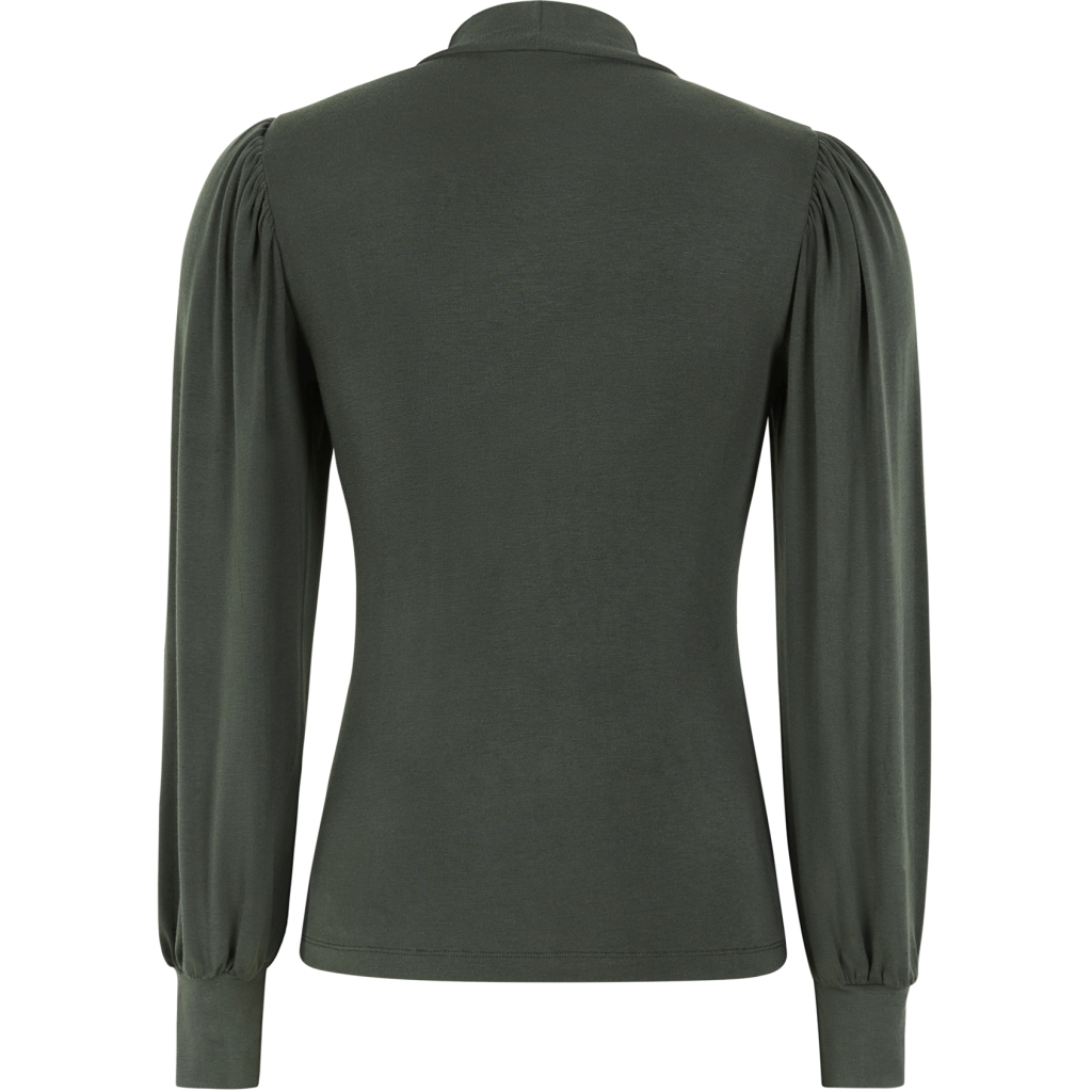 Soft Rebels - Roman T-Neck Topp Kambaba - 4