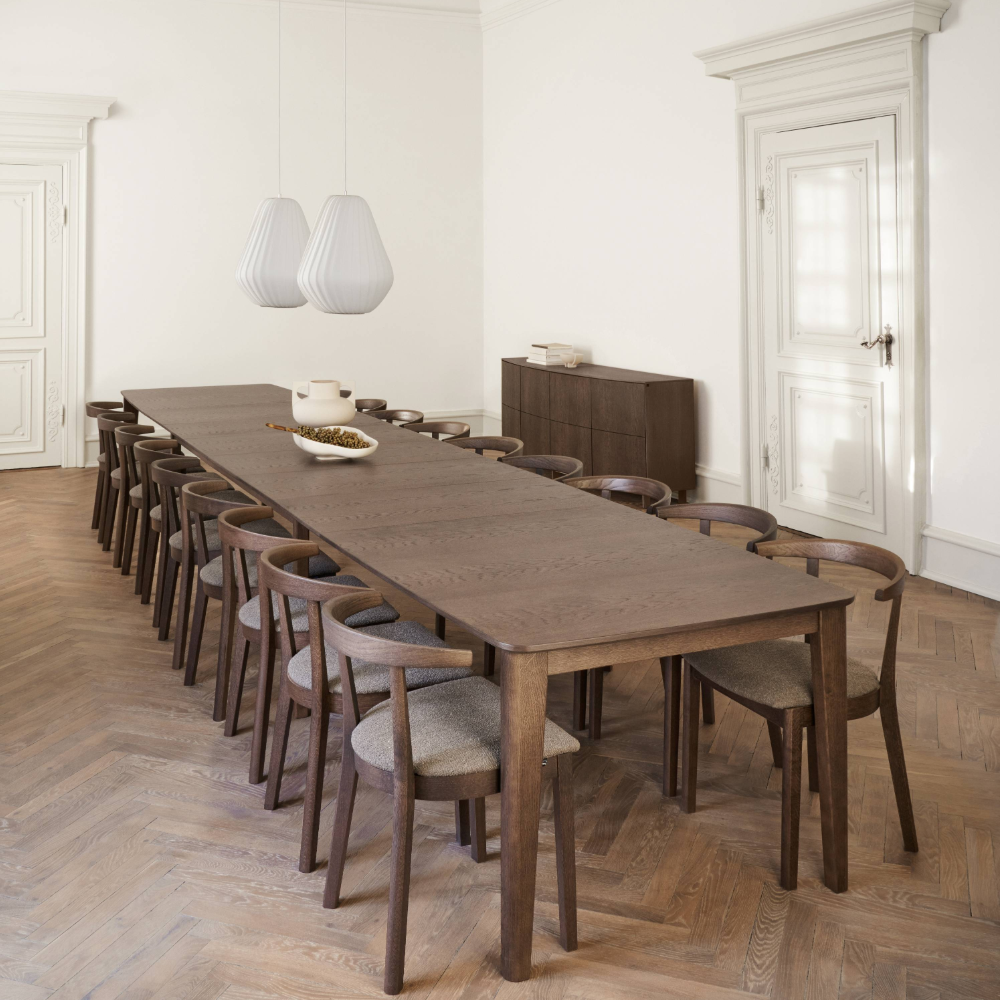 SM108 Dining table 101x238-391 cm - Skovby Furniture - 5