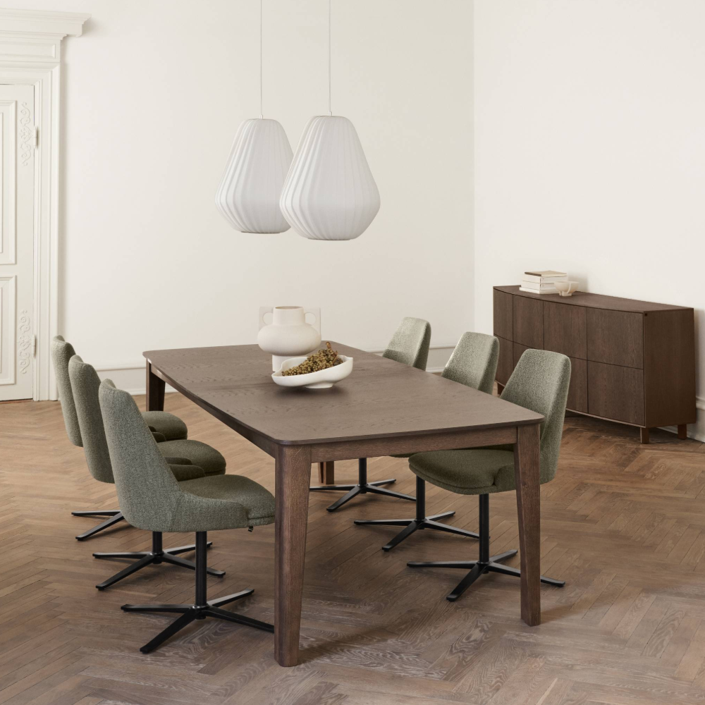 SM108 Dining table 101x238-391 cm - Skovby Furniture - 2