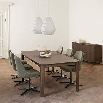 SM108 Matbord 101x238-391 cm - Skovby Möbler