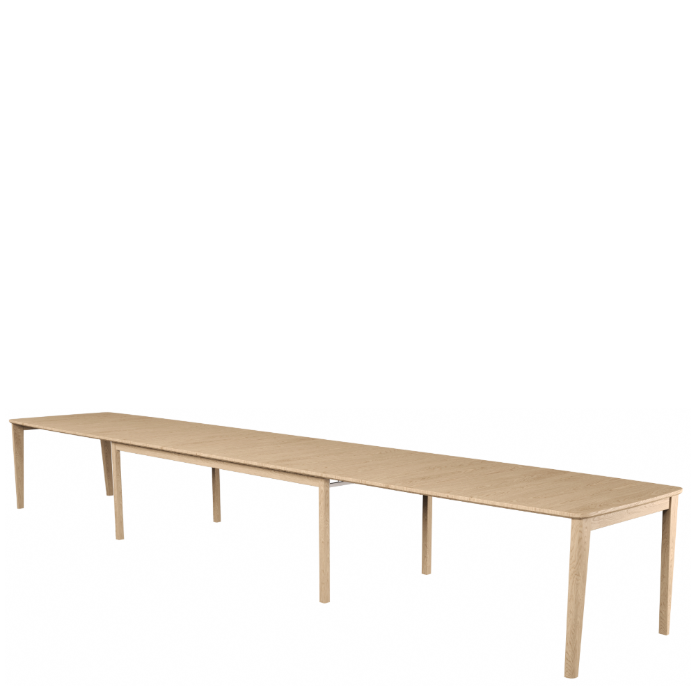 SM108 Dining table 101x238-391 cm - Skovby Furniture - 4
