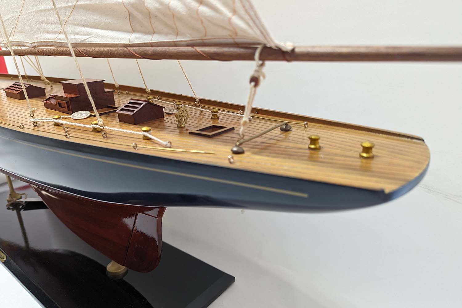 Endeavour J-båt modell 124x165 cm - 3