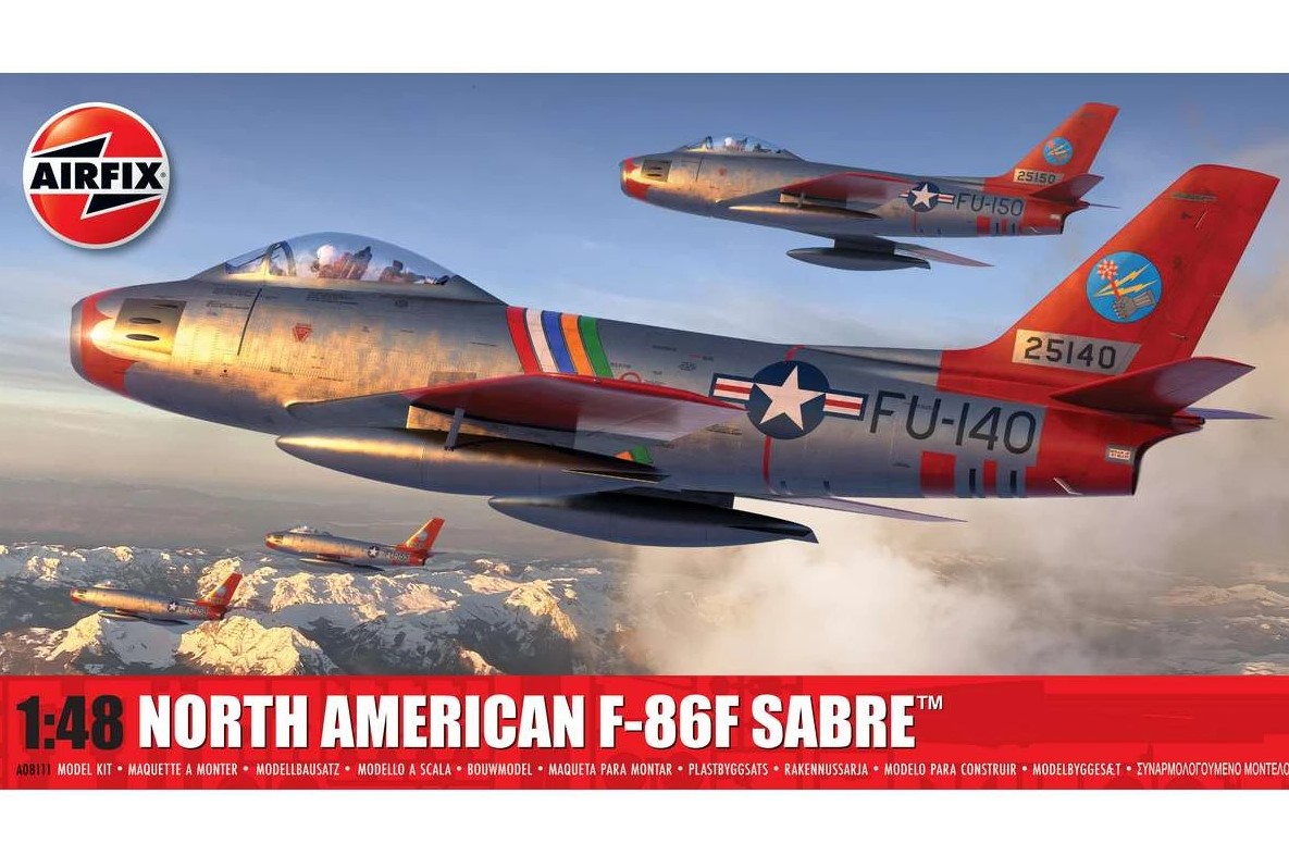Airfix A08111 North American F-86F Sabre 1:48 - 2