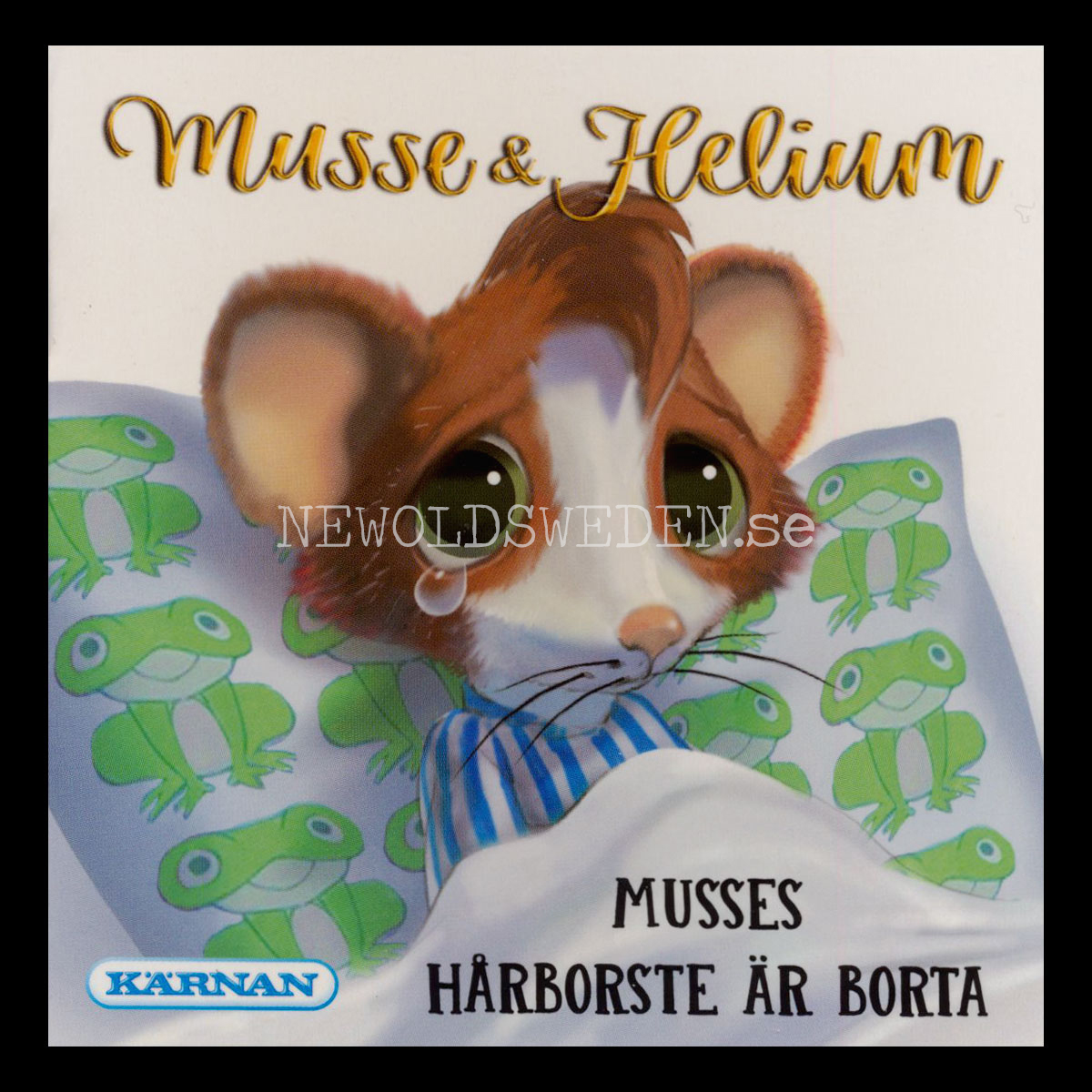 MUSSES HÅRBORSTE ÄR BORTA - MUSSE & HELIUM - Miniböcker - MB253