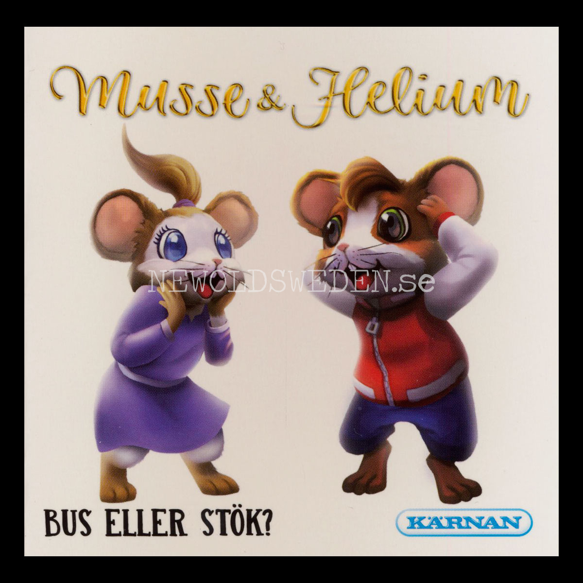 BUS ELLER STÖK? - MUSSE & HELIUM - Miniböcker - MB253