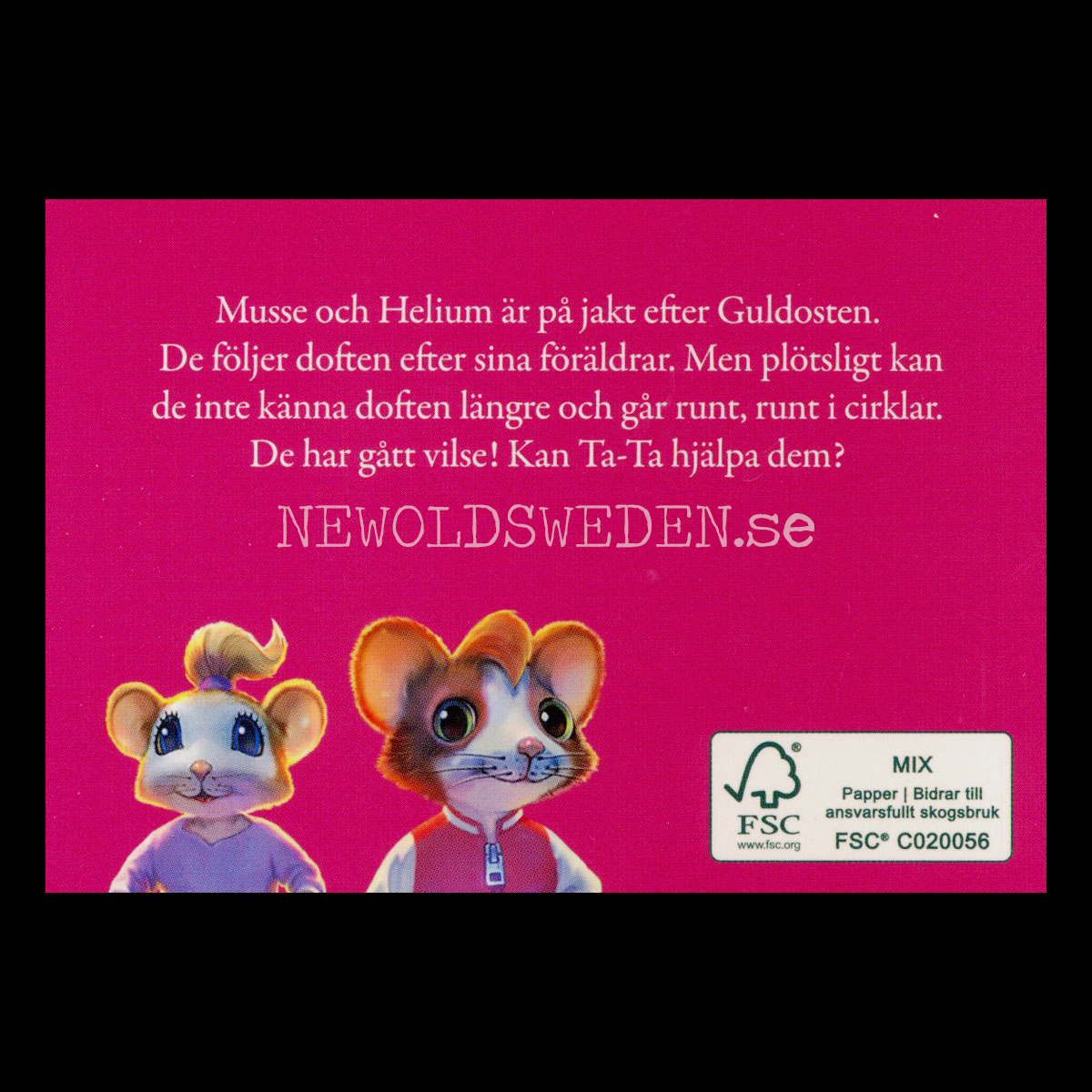 MUSSE OCH HELIUM GÅR VILSE - MUSSE & HELIUM - Miniböcker - MB255 - 2