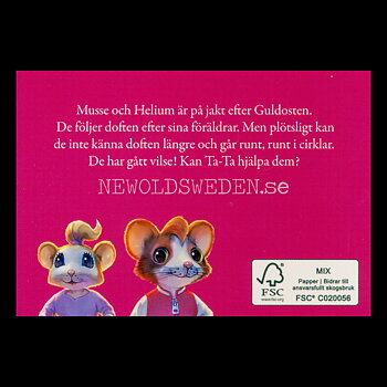 MUSSE OCH HELIUM GÅR VILSE - MUSSE & HELIUM - Miniböcker - MB255