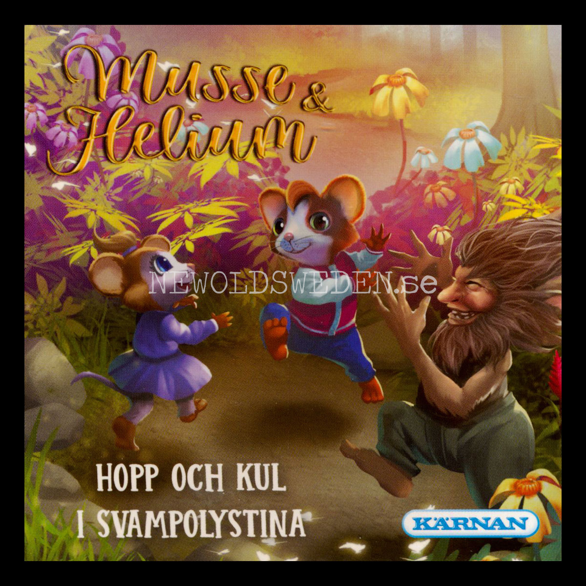 HOPP OCH KUL I SVAMPOLYSTINA - MUSSE & HELIUM - Miniböcker - MB254
