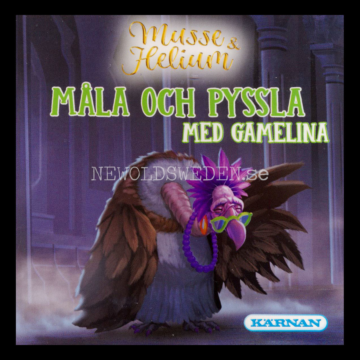 MÅLA OCH PYSSLA MED GAMELINA - MUSSE & HELIUM - Miniböcker - MB255