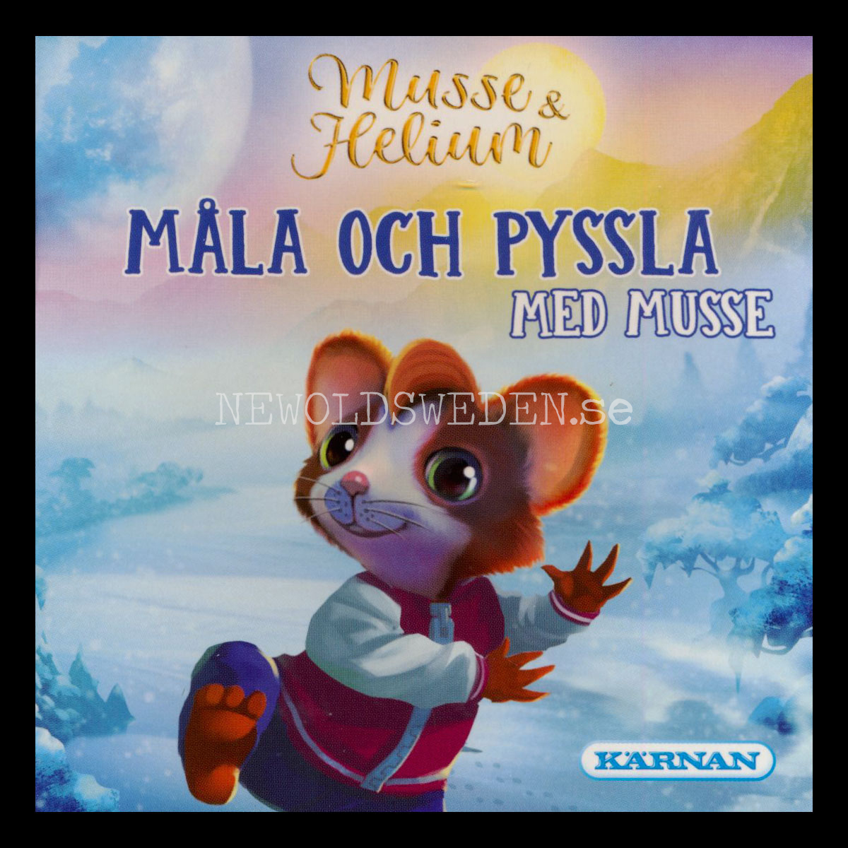 MÅLA OCH PYSSLA MED MUSSE - MUSSE & HELIUM - Miniböcker - MB255