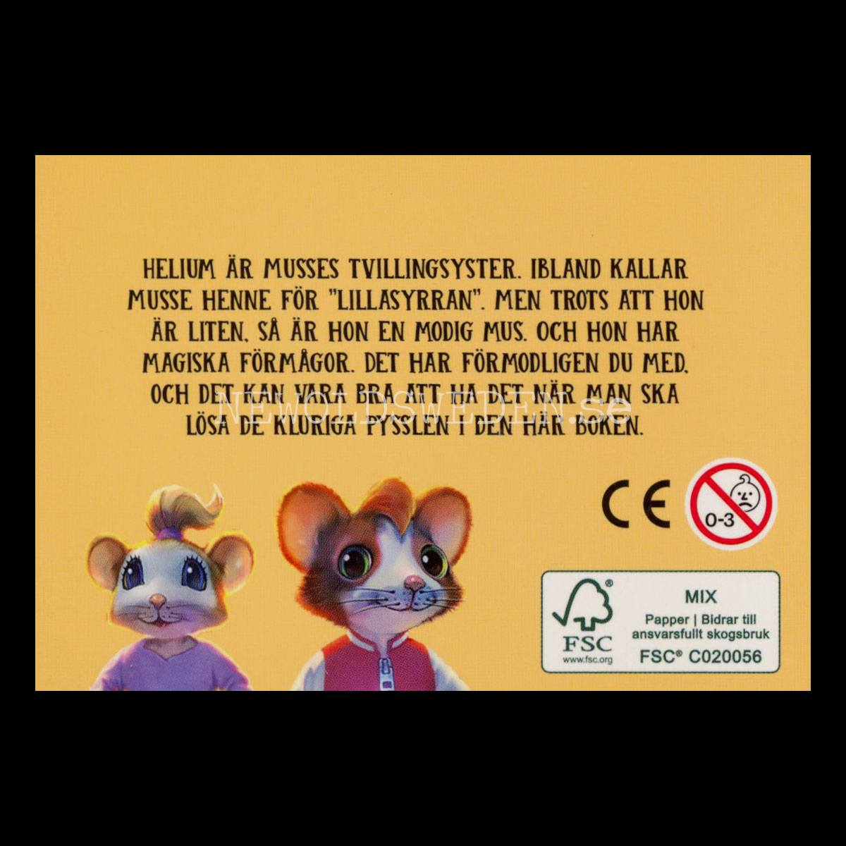 MÅLA OCH PYSSLA MED HELIUM - MUSSE & HELIUM - Miniböcker - MB254 - 2