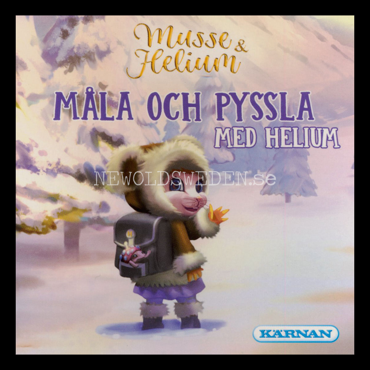 MÅLA OCH PYSSLA MED HELIUM - MUSSE & HELIUM - Miniböcker - MB254