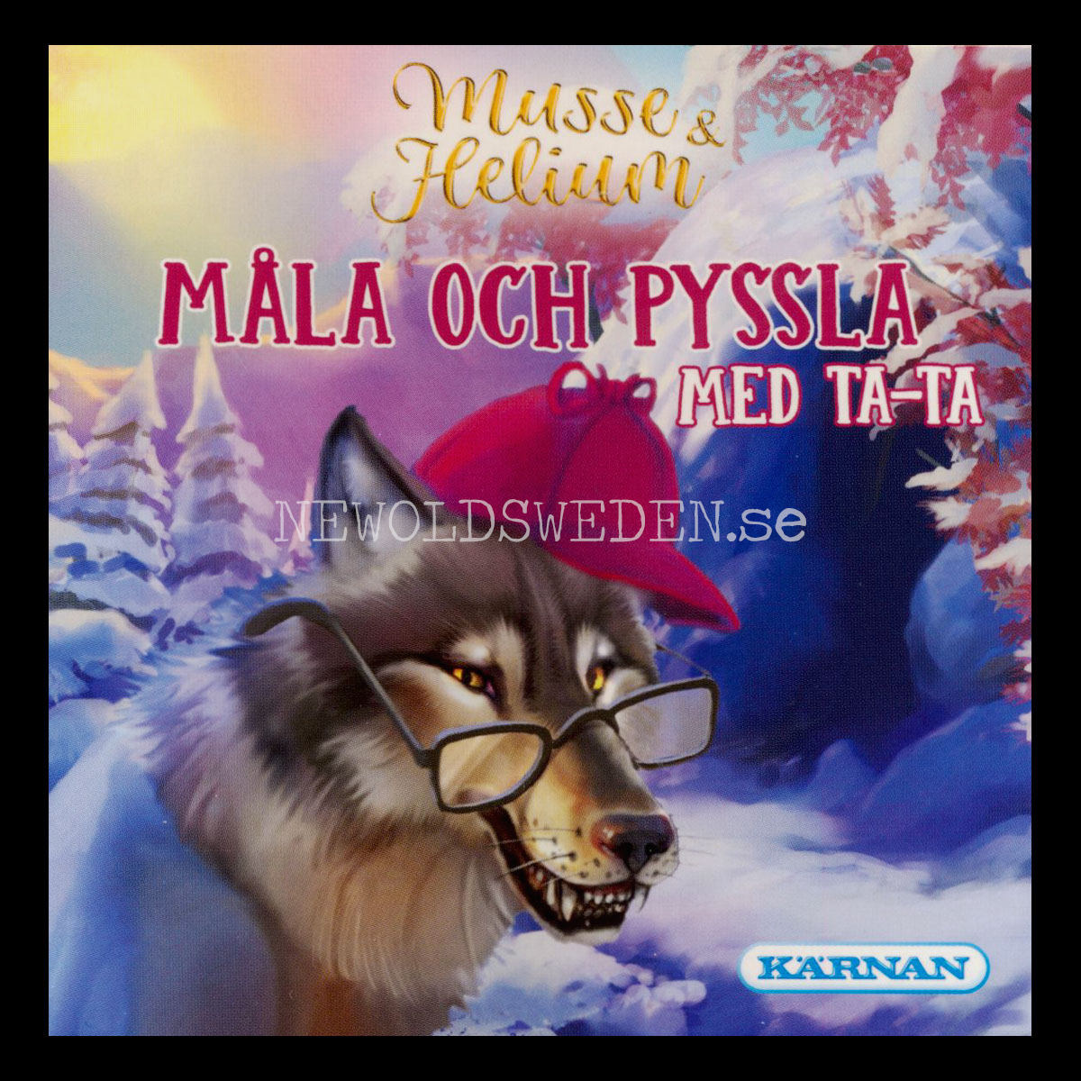 MÅLA OCH PYSSLA MED TA-TA - MUSSE & HELIUM - Miniböcker - MB253
