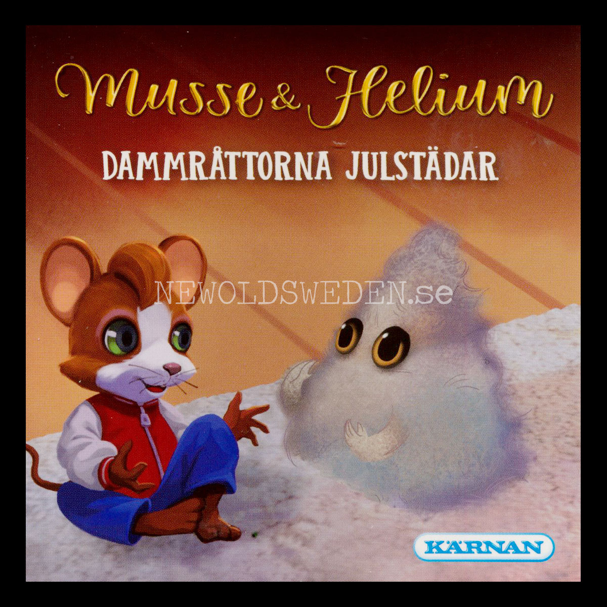 DAMMRÅTTORNA JULSTÄDAR - MUSSE & HELIUM - Miniböcker - MB254