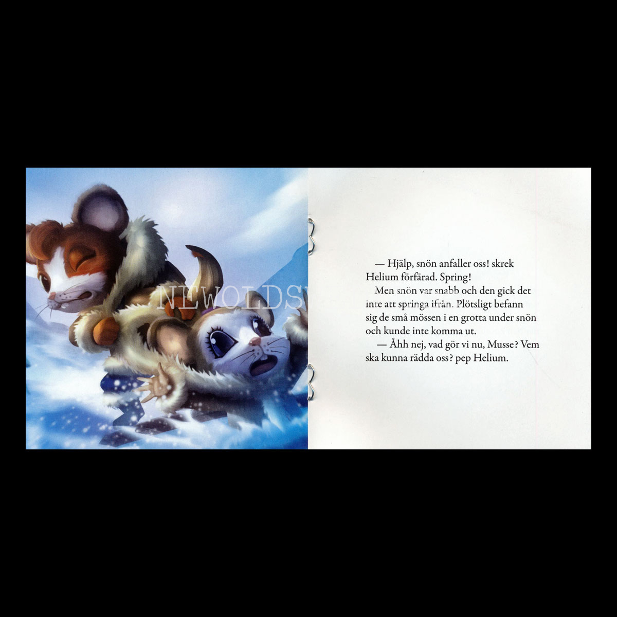 SPÅR I SNÖN - MUSSE & HELIUM - Miniböcker - MB253 - 3