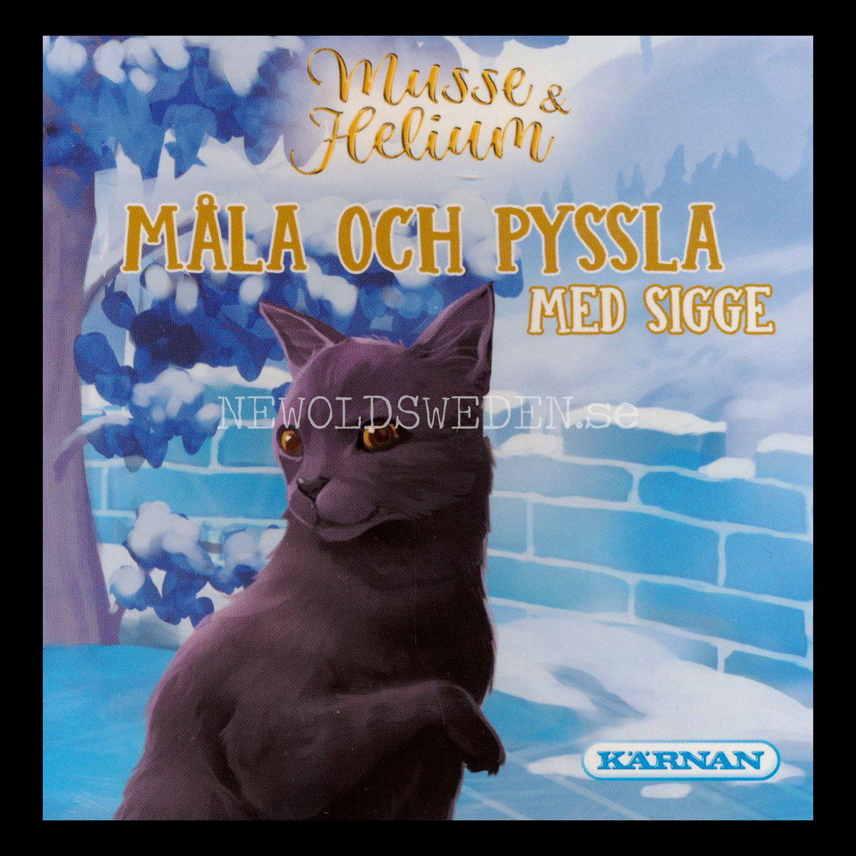 MÅLA OCH PYSSLA MED SIGGE - MUSSE & HELIUM - Miniböcker - MB255